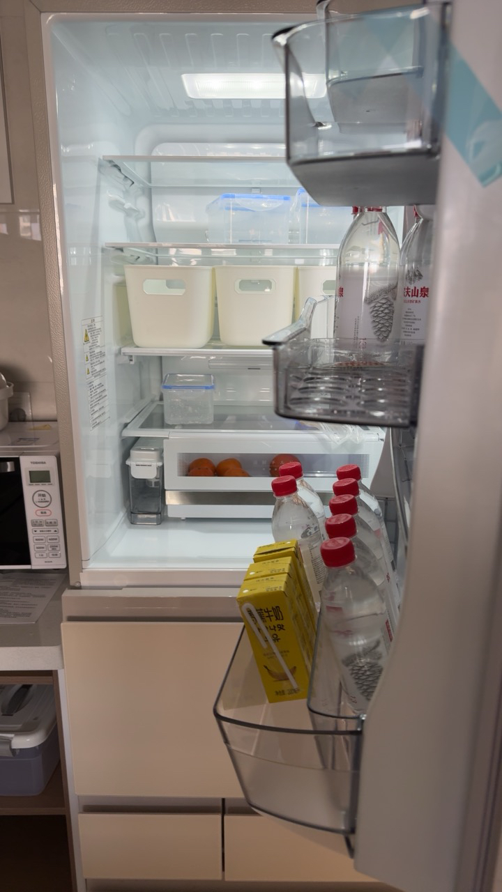 东芝冰箱GR-RM436WE-PG2B7羽纱杏晒单图