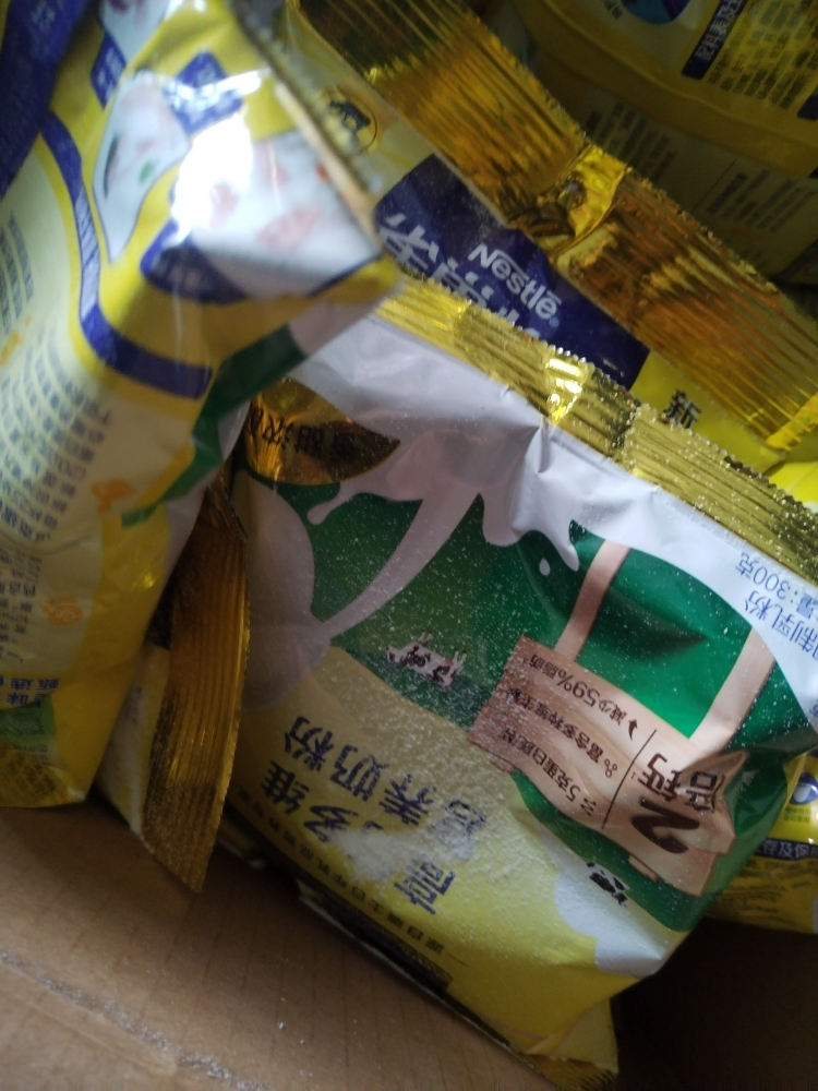 雀巢全家营养甜奶粉300g高钙成人女士奶粉全脂早餐冲饮晒单图