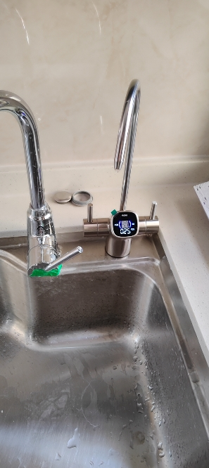 海尔(Haier)净水器1200G鲜活水 pro家用净水机6年RO反渗透过滤器厨下直饮HKC3000-R880D2U1晒单图