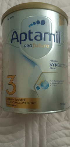 澳洲爱他美(Aptamil)白金澳洲版 幼儿配方奶粉 3段(12-36个月) 900g*3罐晒单图