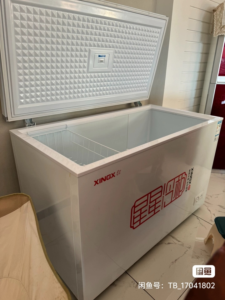 星星(XINGX) 305升冰柜 冷柜 卧式大容量商用商厨 冷藏冷冻转换单温冰柜 深冷速冻(白色) BD/BC-305E晒单图