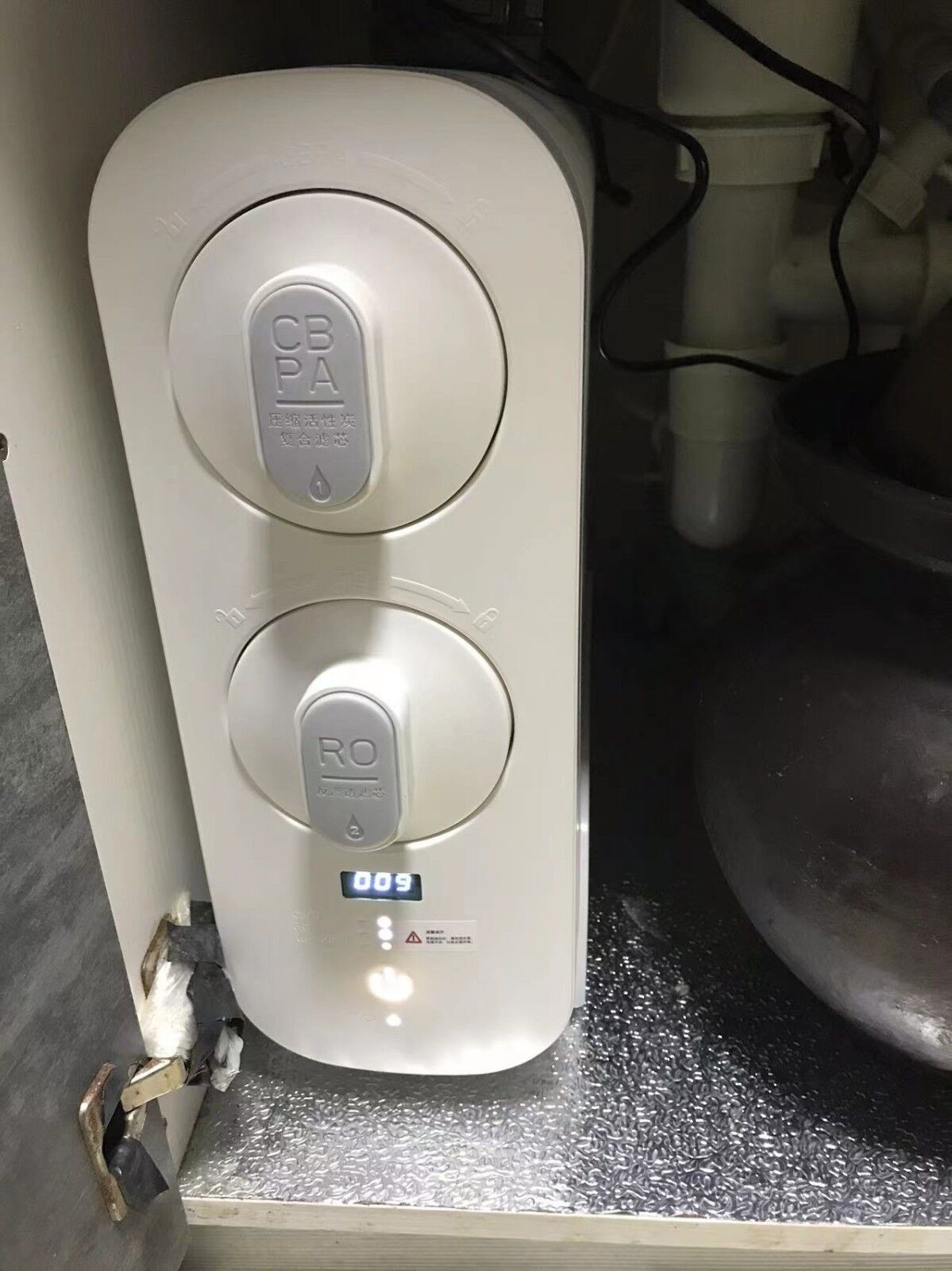 汉斯顿/Hunsdon[国家补贴]净水器家用厨下式净水机家用直饮净水器C2净水器家用无桶双水大流量过滤器净水器晒单图