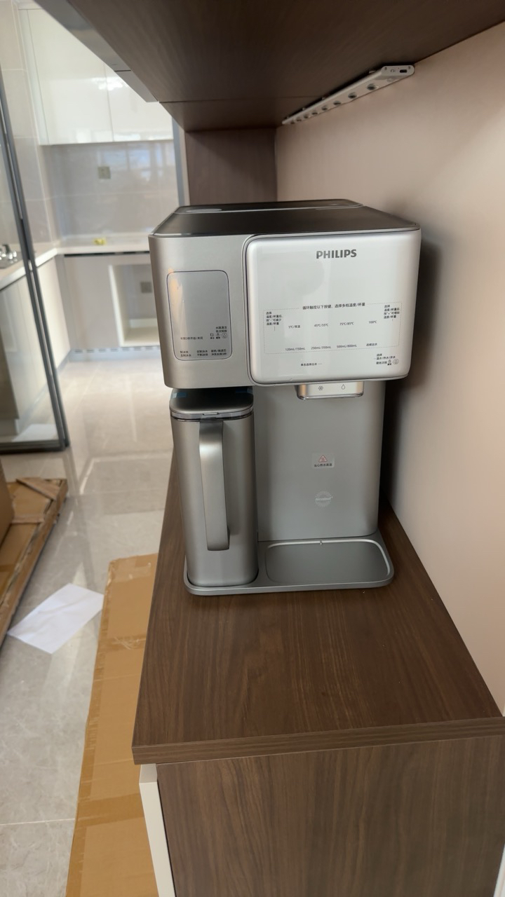 飞利浦净水器ADD8600冰块净水器家用台式即热免安装净饮机矿泉加热直饮一体机 全自动制冰机晒单图