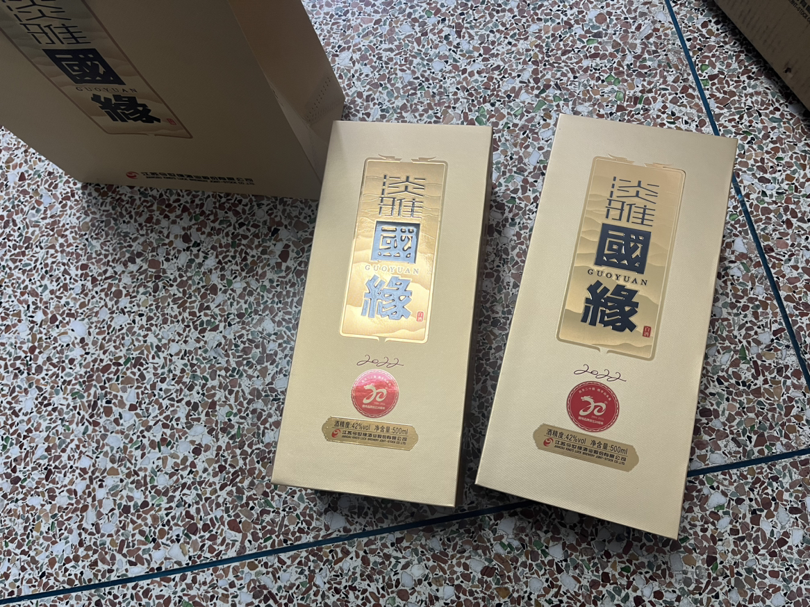 今世缘 淡雅国缘 浓香型白酒 42度 500ml*1瓶 单瓶装 苏宁自营晒单图