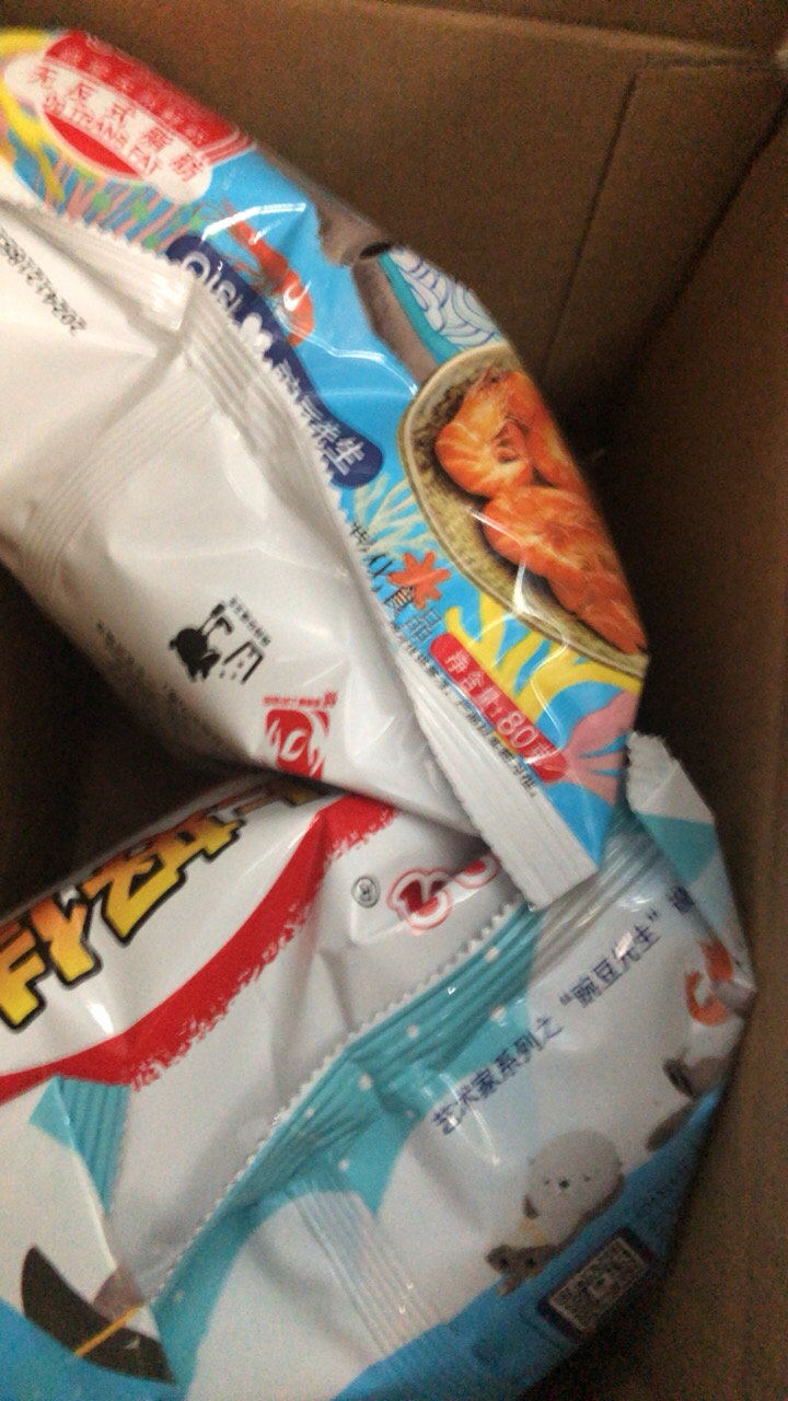 上好佳鲜虾片80g*2包膨化休闲零食儿童怀旧食品小吃晒单图