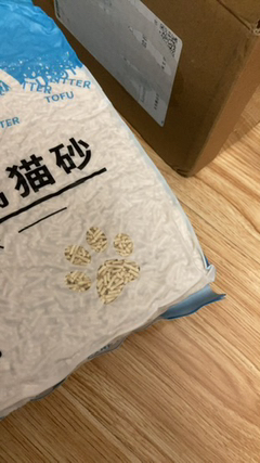 诺旦猫砂绿茶植物豆腐猫砂6L约4.8斤细颗粒豆腐猫砂除臭结团可冲马桶(发货迅速)晒单图