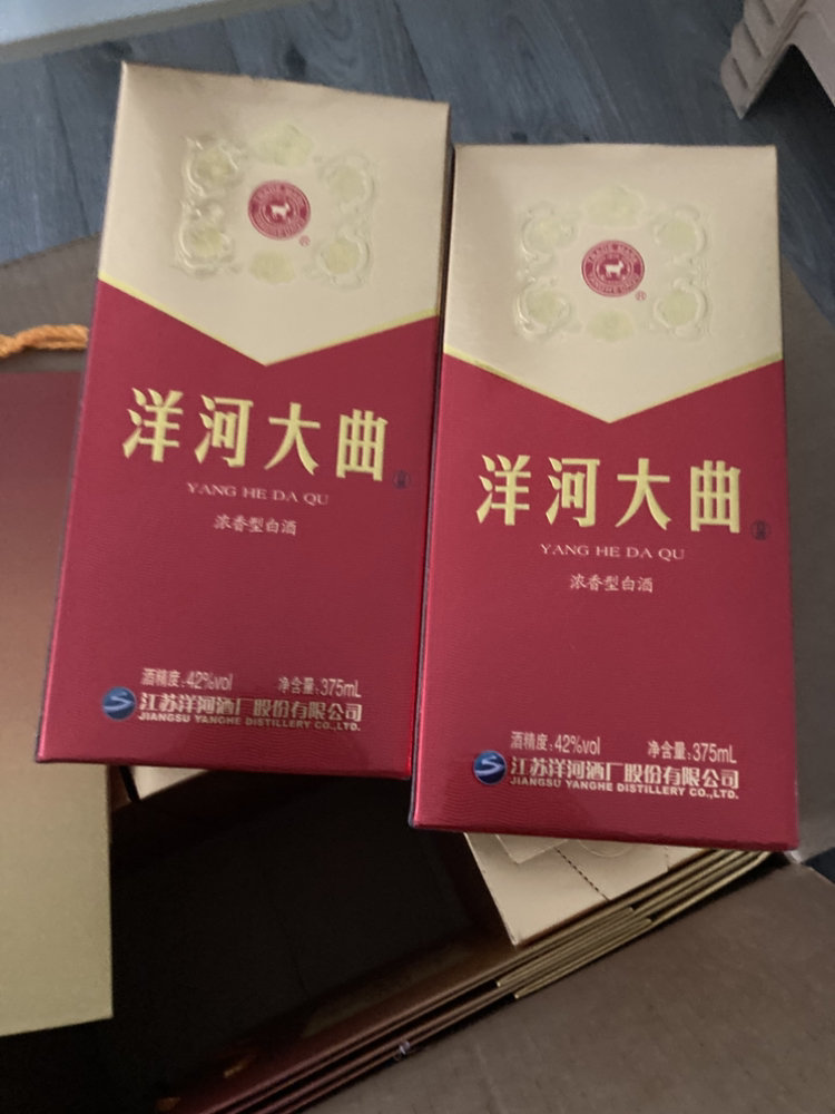 洋河(YangHe)洋河大曲 42度 375ml*6 整箱装 浓香型白酒晒单图
