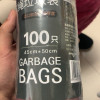 洁成穿绳垃圾袋一次性加厚分类干湿垃圾袋45cm*50cm*100只晒单图