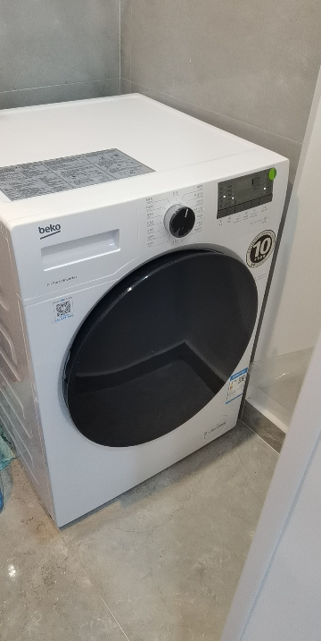 倍科(beko)WCY 10232 PTI 10公斤大容量全自动变频滚筒洗衣机(白色)晒单图