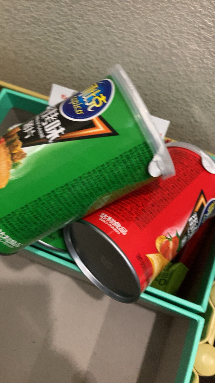 可比克薯片45g*5罐装随机口味休闲追剧零食品膨化大礼包小吃晒单图