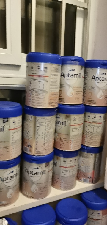 爱他美(Aptamil)白金德文版HMO 婴儿配方营养奶粉2段(6-12个月) 800g 德爱白金*6罐晒单图