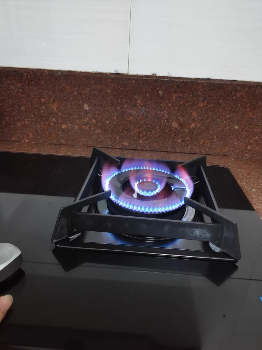 华帝(vatti)4.3KW大火力 天然气燃气灶i10055B(液化气联系客服) 一级能效钢化玻璃双眼灶 台嵌两用灶具晒单图