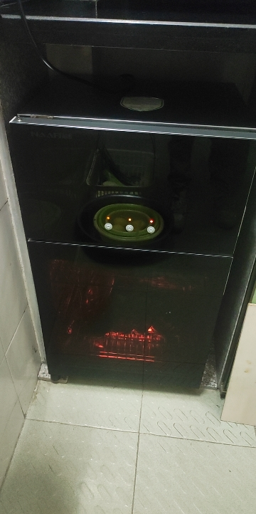 康宝耐惠消毒柜 80L家用立式双门高温二星级消毒 碗筷餐具厨房消毒柜XDZ80-MRP1晒单图