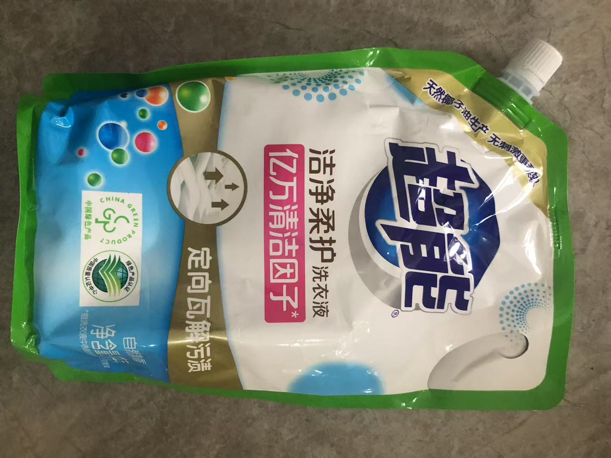 超能洗衣液袋装1kg袋装香味持久深层去污家庭装家用补充装晒单图