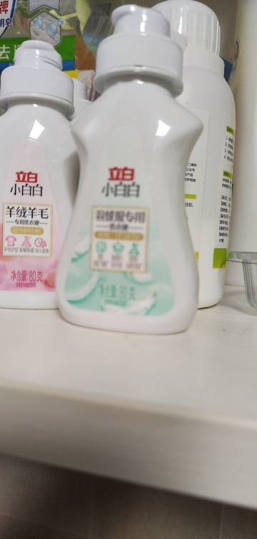立白小白白羽绒服专用洗衣液500g柔软蓬松除菌除螨温和洁净不伤衣晒单图