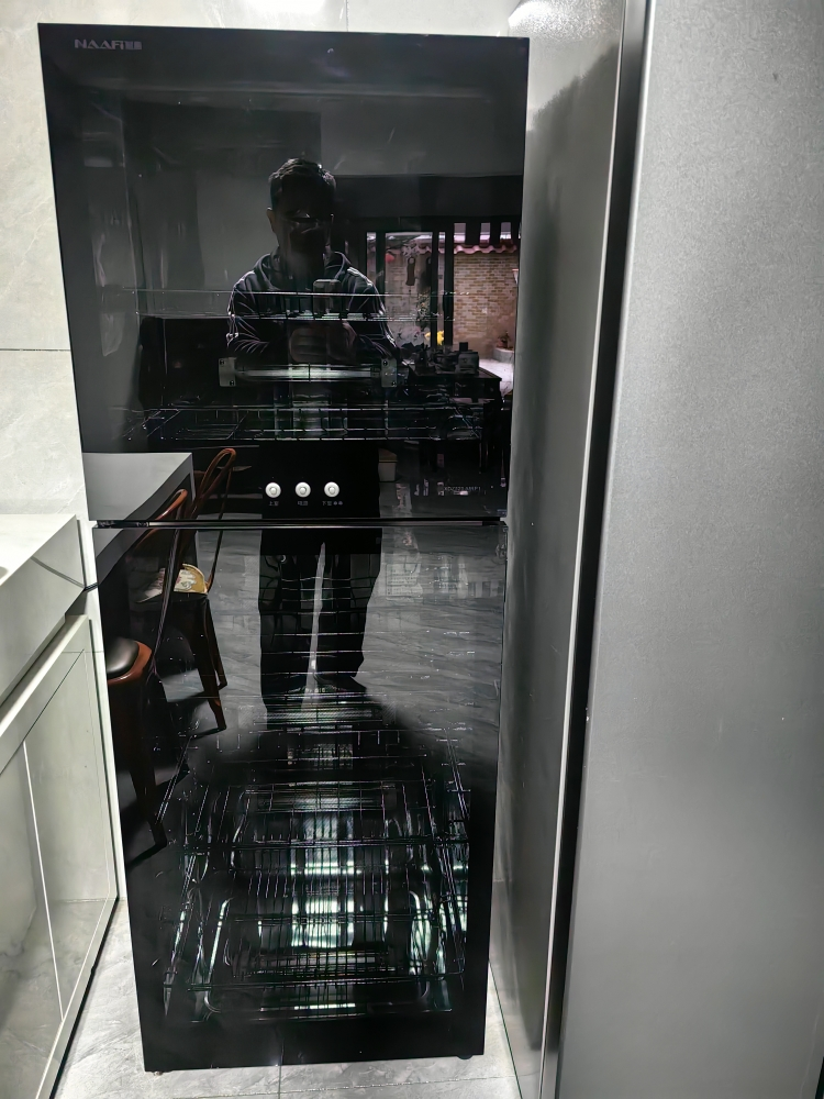 康宝(Canbo)/耐惠消毒柜 320L家用立式双门高温二星级消毒 碗筷餐具厨房消毒柜XDZ320-MRP1晒单图