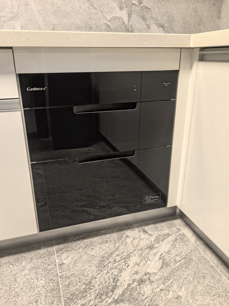 康宝磐石PLUS消毒柜三门三层不锈钢嵌入式紫外线高温二星厨房碗筷餐具消毒碗柜 XDZ100-ONE110升晒单图