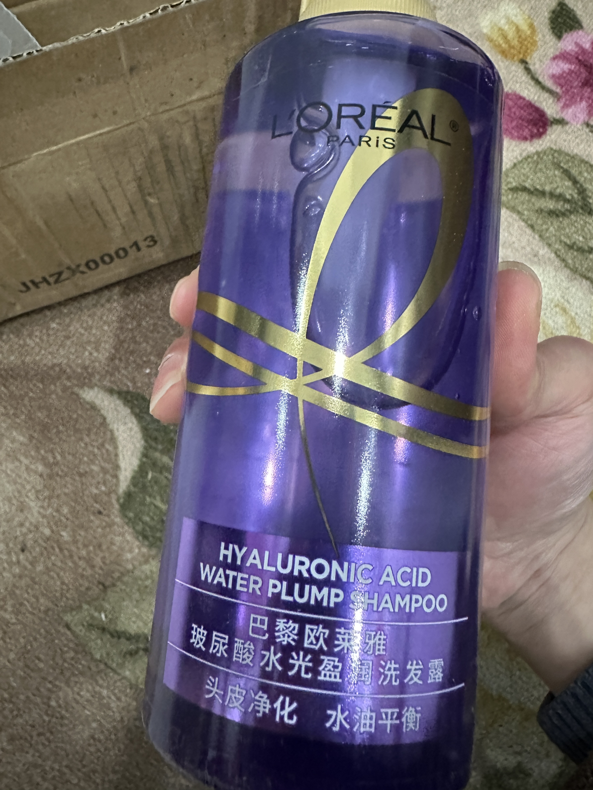 巴黎欧莱雅玻尿酸水光洗发露440mL晒单图
