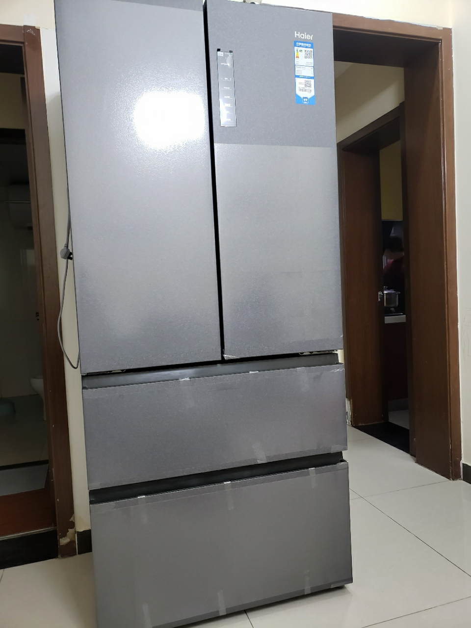 海尔(Haier)510升多门冰箱 EPP超净系统 母婴变温 阻氧干湿分储 国补 BCD-510WGHFD59S9U1晒单图