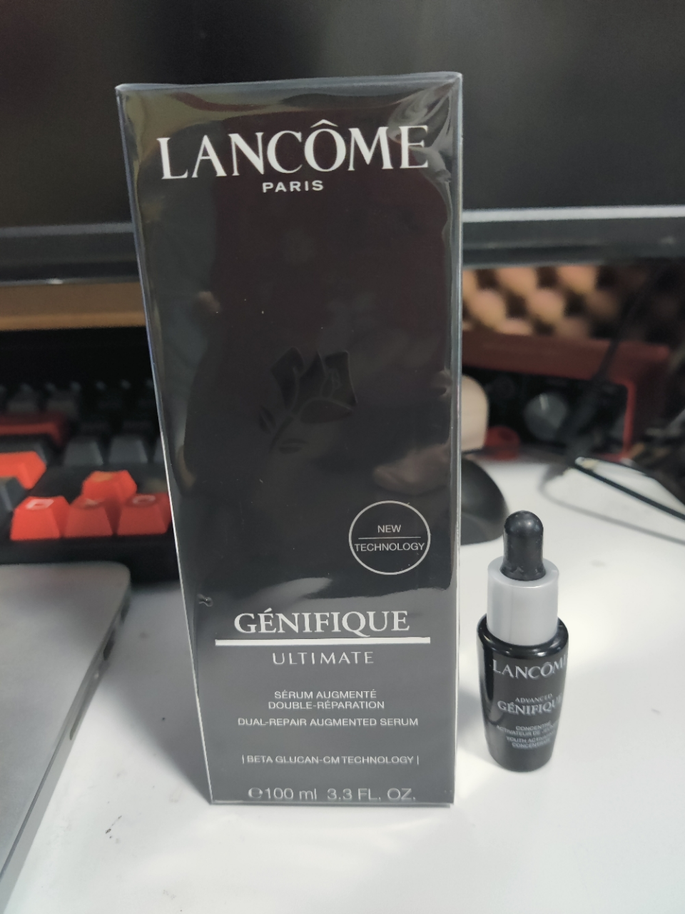 兰蔻(LANCOME)小黑瓶精华肌底液强韧修护肌底改善干燥细纹保湿补水紧肤淡皱精华肌/底液100ml晒单图