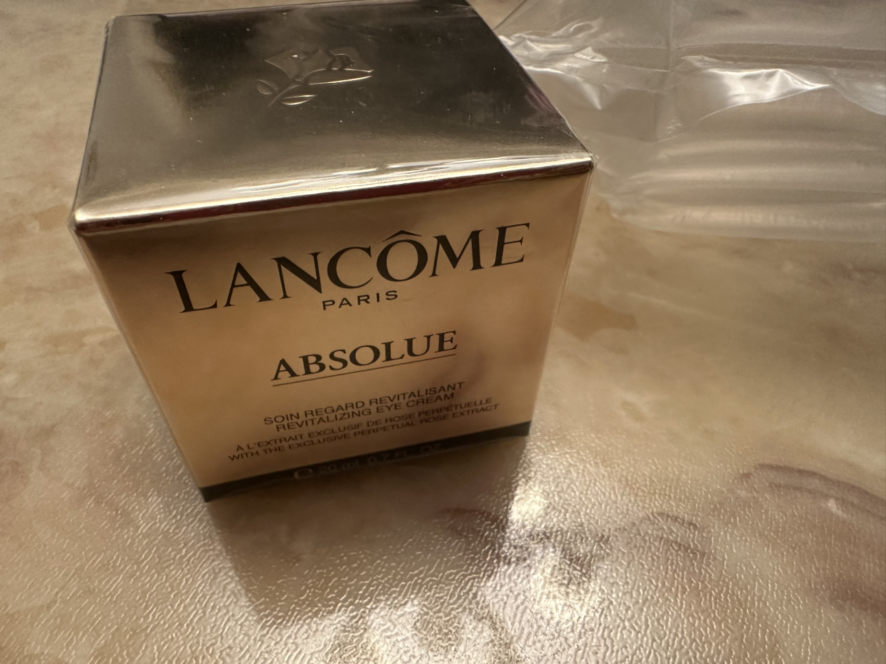 兰蔻(LANCOME)菁纯眼霜臻颜焕亮眼霜20ml 提拉紧致修护眼周肌肤淡化纹/路晒单图