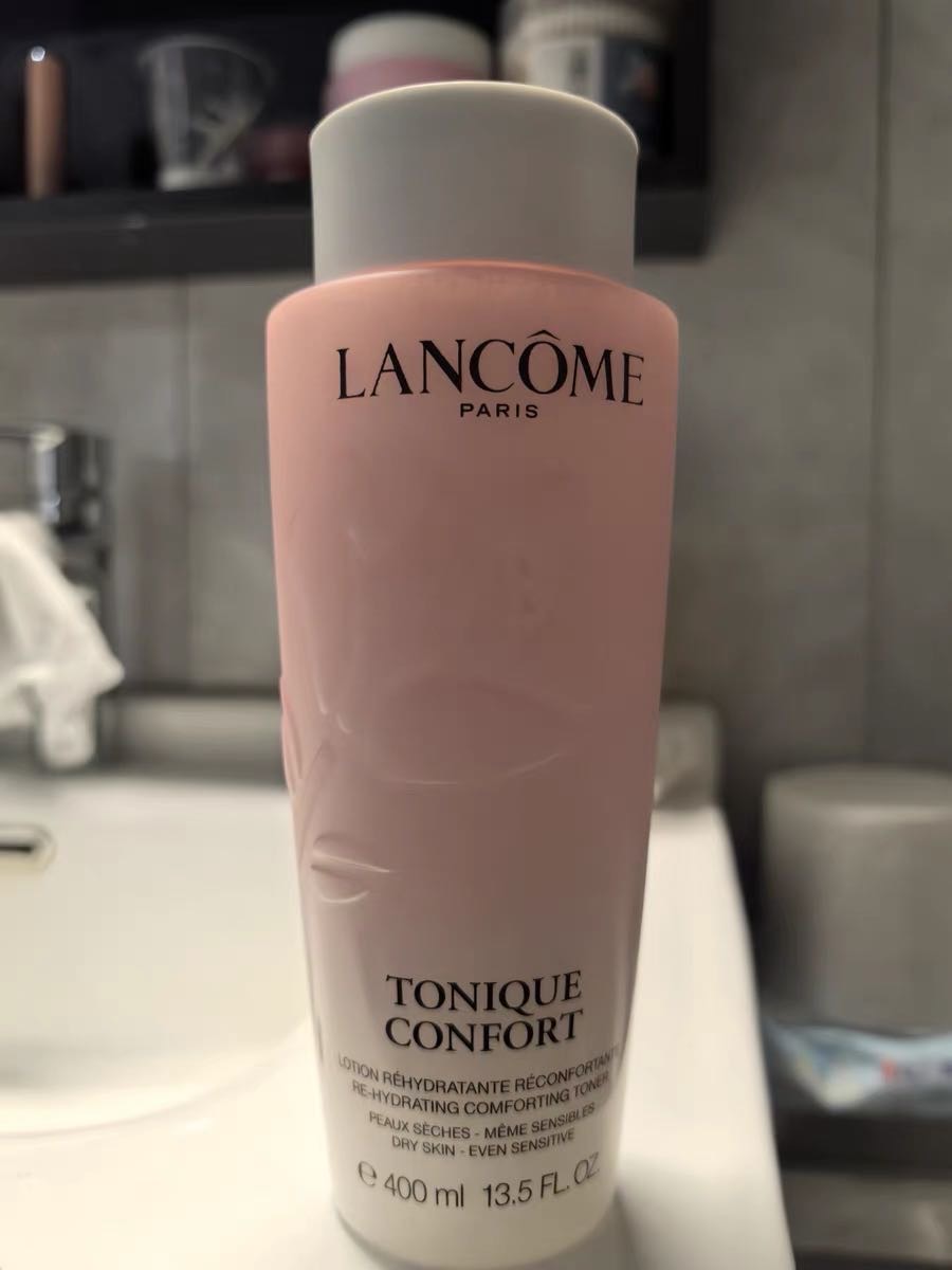 LANCÔME 兰蔻 玫瑰露清滢柔肤粉水 爽肤水400毫升 干皮真爱补水保湿大粉水晒单图