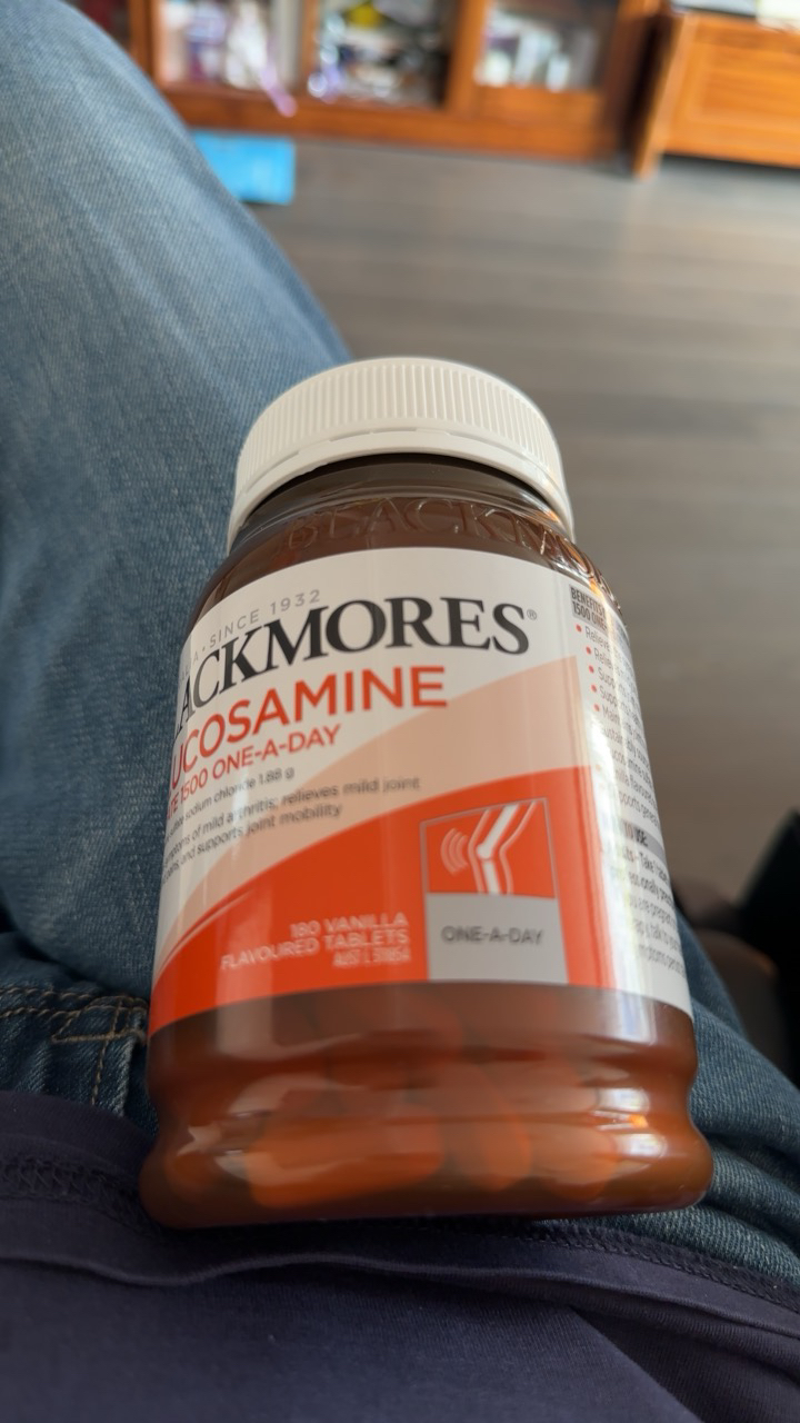 BLACKMORES 澳佳宝 维骨力葡萄糖胺 1500毫克 180片/瓶 澳洲进口 膳食营养补充剂晒单图