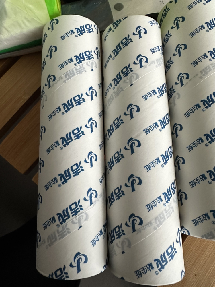 洁成衣物除尘粘辊替换装(大号)粘滚粘毛器替换装宠物毛晒单图