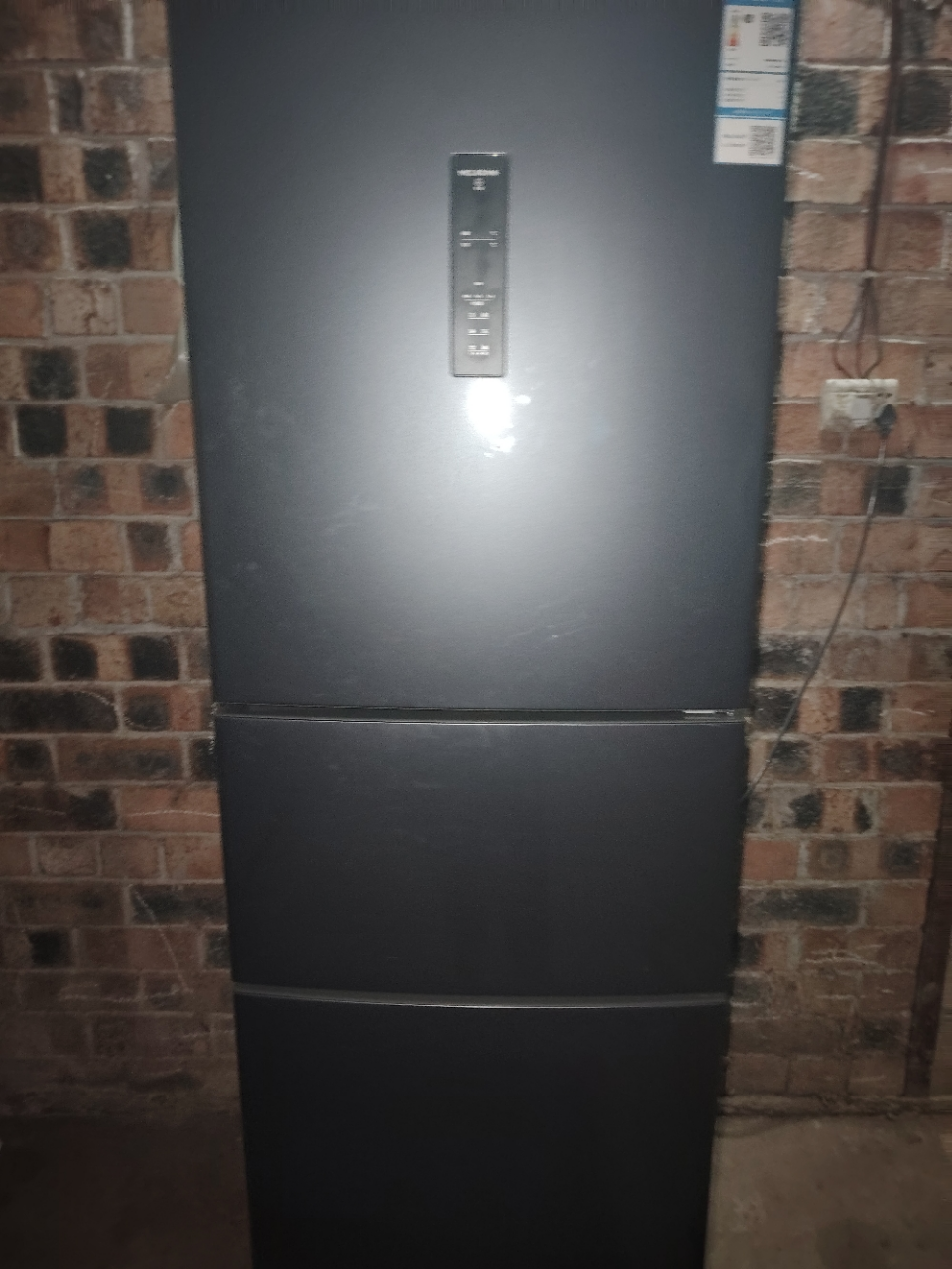 美菱(MELING)271升 三门多门冰箱 风冷无霜变频家用冰箱 节能低音降噪 冰箱 BCD-271WP3CX晒单图