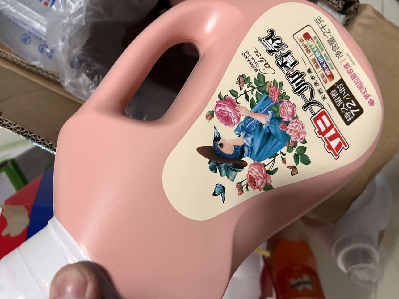 立白大师香氛香水洗衣液12斤持久留香护衣护色柔顺天然酵素洁净晒单图