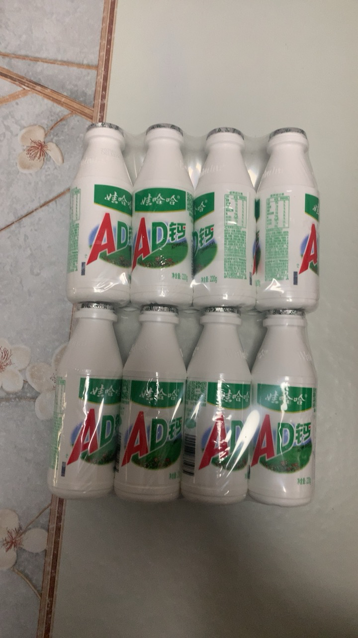 娃哈哈AD钙奶220g*20瓶乳酸菌含乳饮料儿童学生营养早餐牛奶饮品晒单图