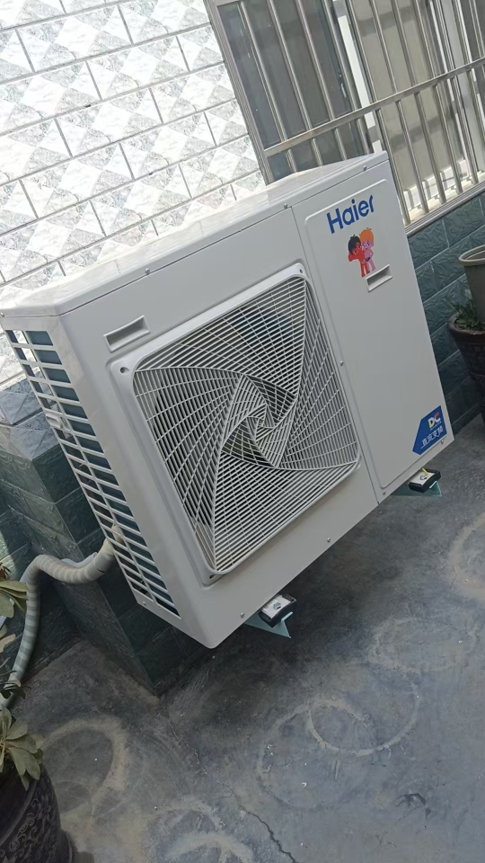海尔4匹柜式空调中央空调4P柜机变频自洁WIFI智控2级220V冷暖 KFRd-100LW/52BAC22SU1茉莉白晒单图