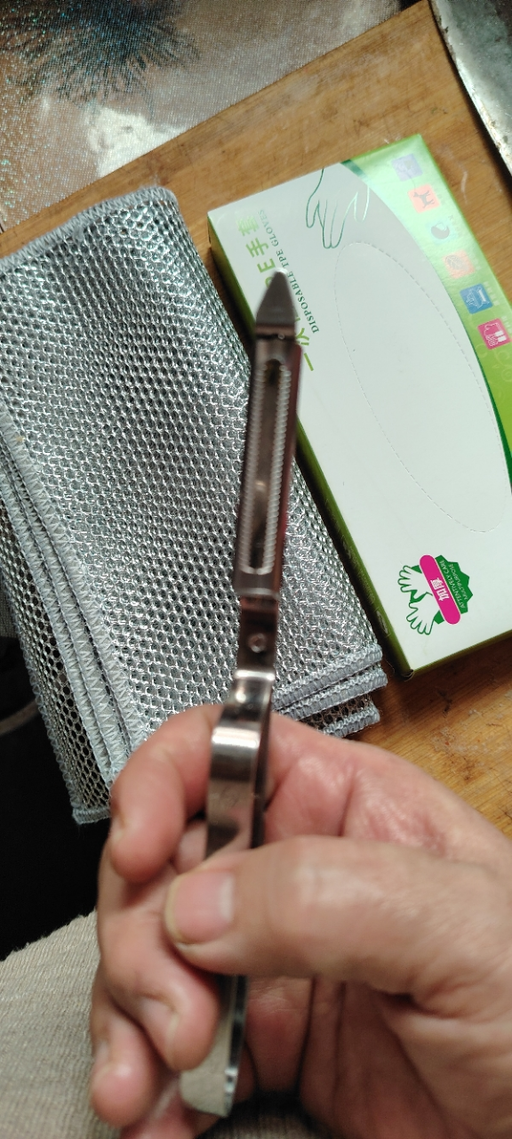 旺琰礼 不锈钢削皮刀 16*2cm/个晒单图