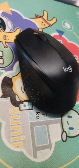 罗技(Logitech)B330 企业版轻音无线鼠标办公电脑商用人体工程学超长续航 黑色晒单图