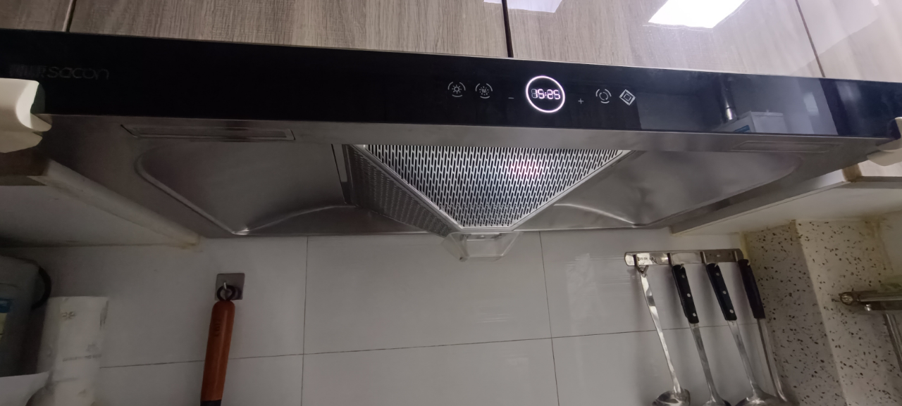 帅康(sacon)T8066抽油烟机欧式21立方大吸力吸油烟机一级能效自清洗单机家用厨房易清洁顶吸脱排油烟机抽烟机单烟机晒单图