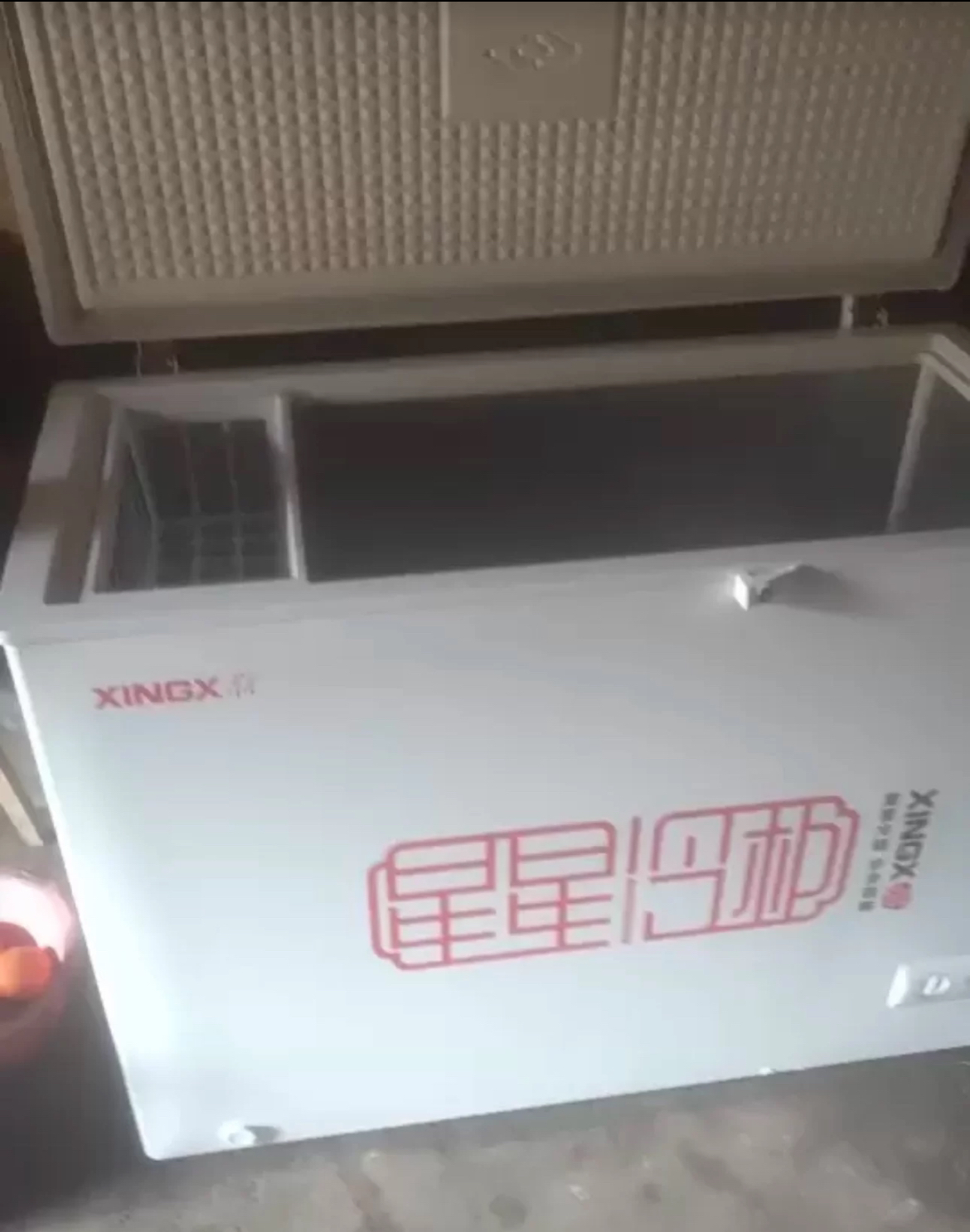 星星(Xingx)BD/BC-528GE 518升 冰柜冷柜 厨房商用保鲜设备卧式大容量 冷藏冷冻转换单温冰柜 一级能耗晒单图