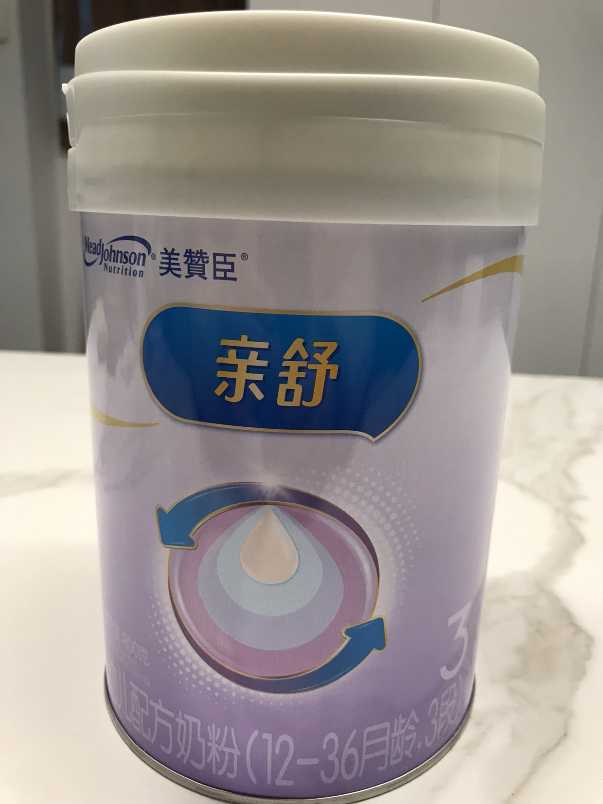 美赞臣亲舒3段婴幼儿适度水解蛋白特配奶粉800g晒单图
