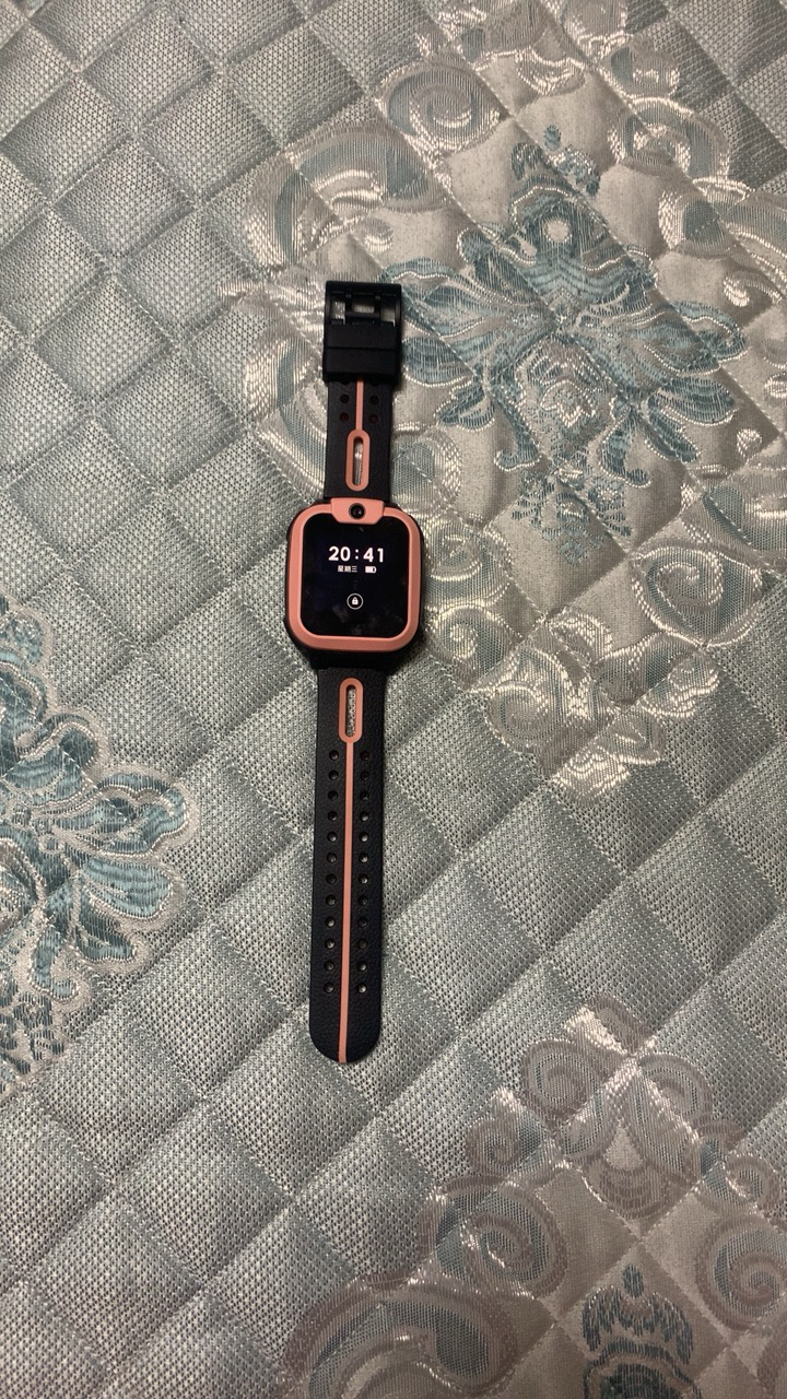 小天才儿童电话手表Q2A星云粉 彩色表带版 长续航防水GPS定位智能手表 学生儿童移动联通4G视频拍照手表手机男女孩晒单图