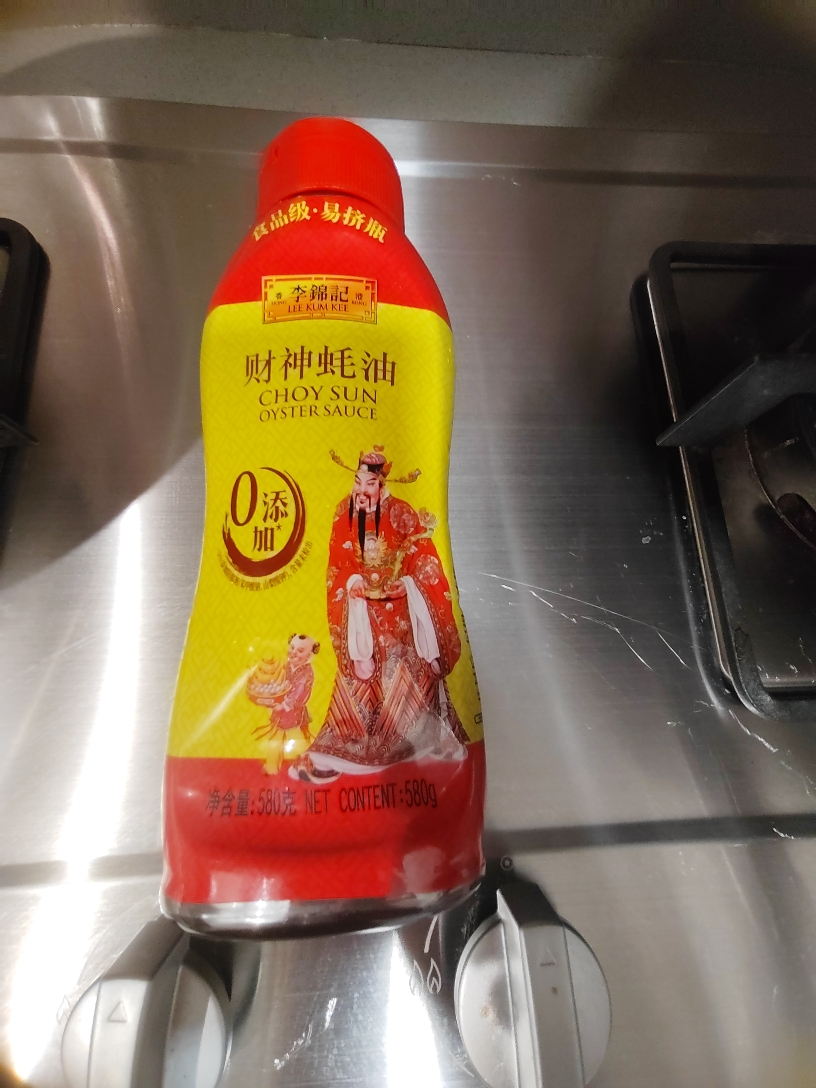 李锦记财神蚝油580g炒菜提鲜火锅鲜味李锦记0添加家用蚝油挤挤瓶晒单图