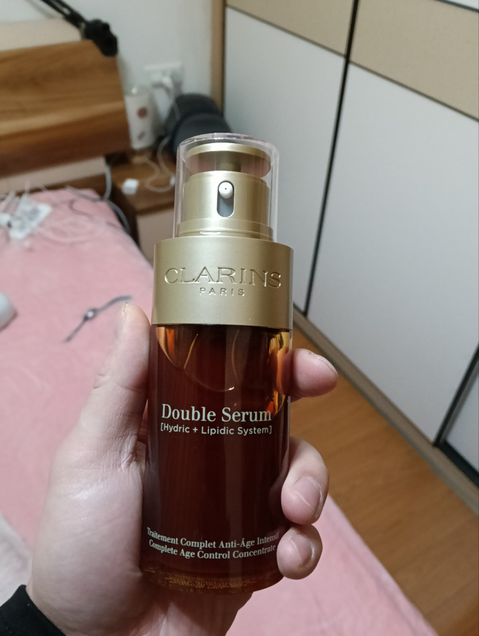 娇韵诗(CLARINS) 双萃焕活修护精华露75ML 保湿补水易吸收不油腻抗初老抗皱 熬/夜精华晒单图