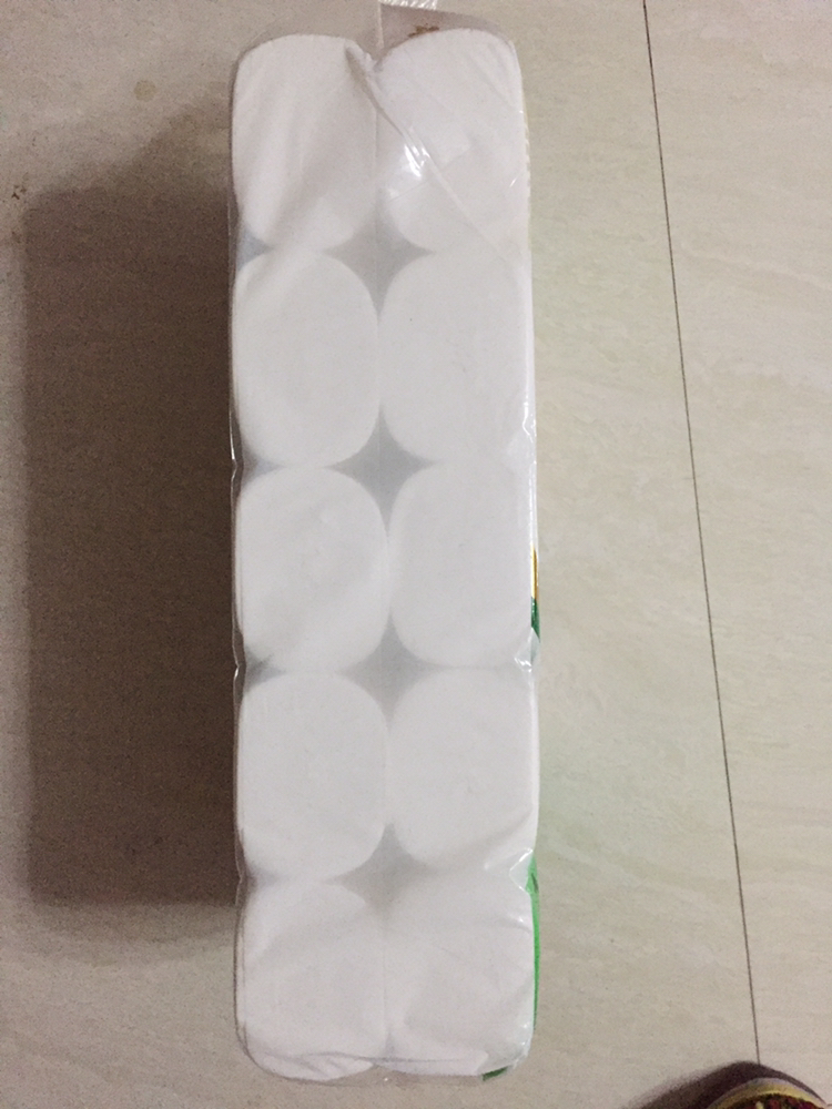 柔影心相印卫生纸1700克无芯卷纸4层妇婴家用手纸厕纸长卷实惠装晒单图