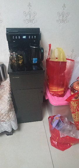 美菱(MeiLing)MY-C901 茶吧机 立式温热型遥控饮水机多功能智能家用茶吧机办公室卧室客厅MY-C901DX晒单图