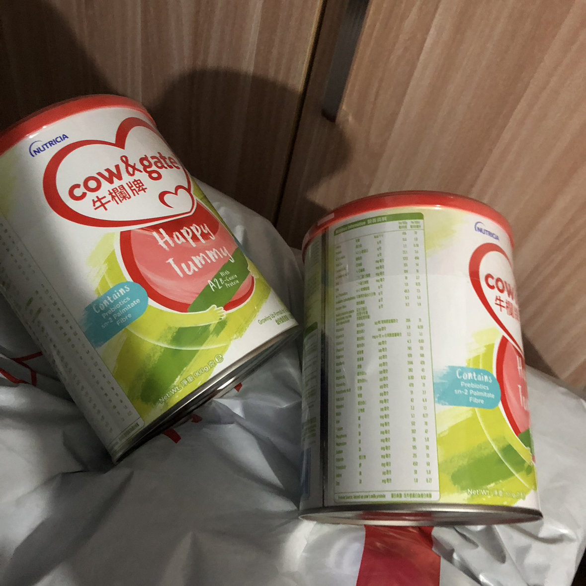 牛栏(Cow&Gate)港版幼儿配方奶粉 A2 β-酪蛋白 3段(1-3岁) 900g[27年5月]晒单图