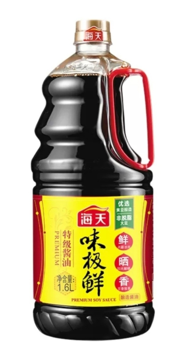 海天酱油 特级味极鲜酱油1.6L家庭装厨房调味料凉拌酿造酱油晒单图