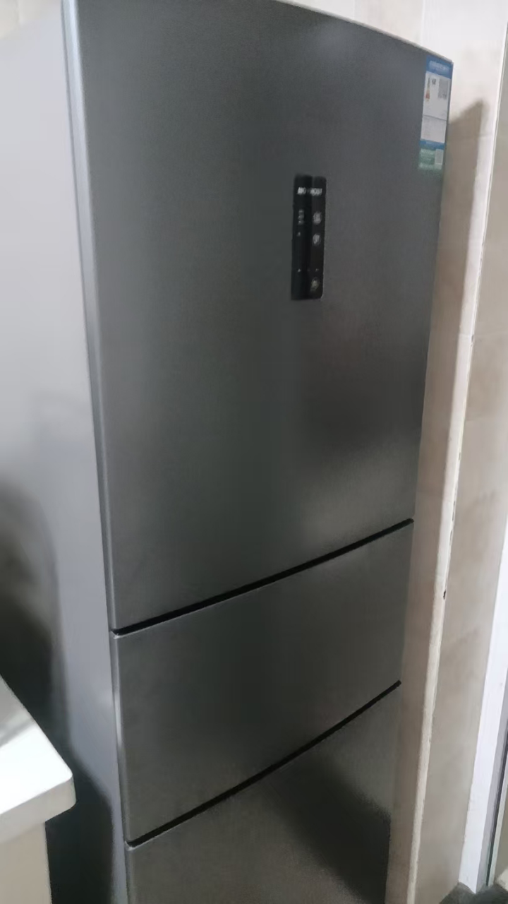 容声(Ronshen)252升三开门电冰箱变频风冷一级能效节能家用风冷无霜节能墨韵灰艺术外观BCD-252WD18NP晒单图