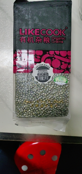 苏鲜生&艾谷有机绿豆1kg东北五谷杂粮农家粗粮可做绿豆沙真空袋装晒单图