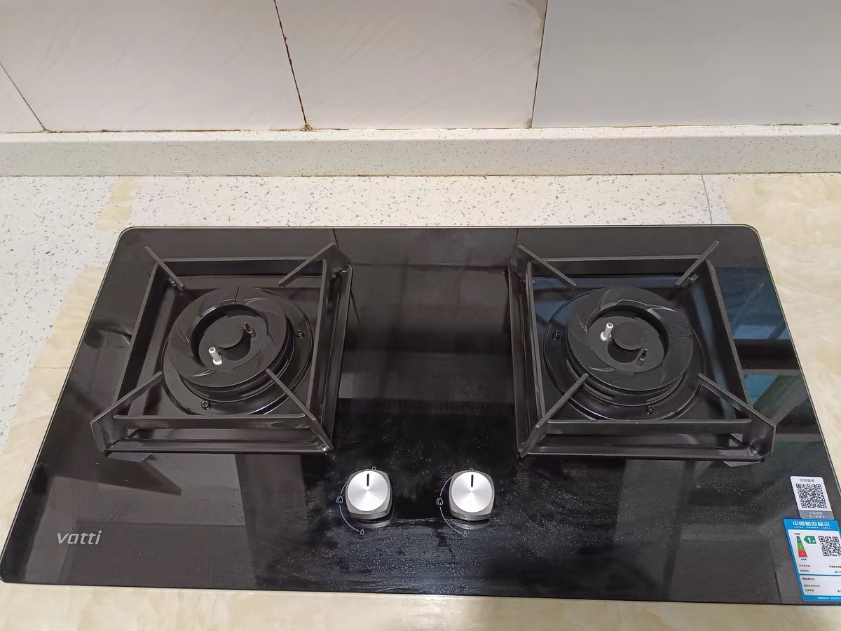 华帝(vatti)4.3KW大火力燃气灶 一级能效钢化玻璃双眼灶 台嵌两用灶具天然气i10055B(液化气咨询客服)晒单图