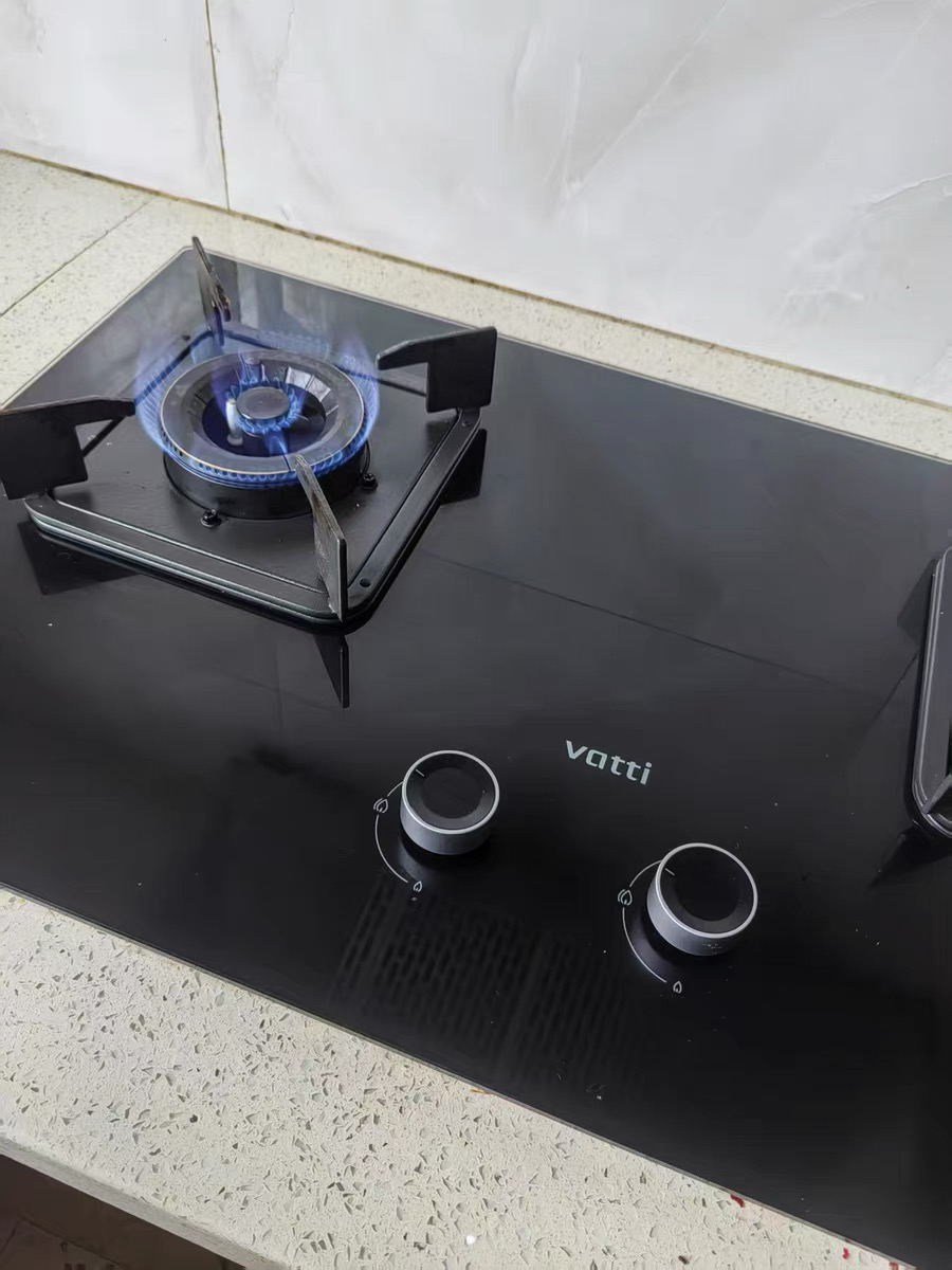 华帝(vatti)5.2KW火力燃气灶天然气双眼灶打火灶具厨房家用台式嵌入式可调节离子熄火保护JZT-i10071B晒单图
