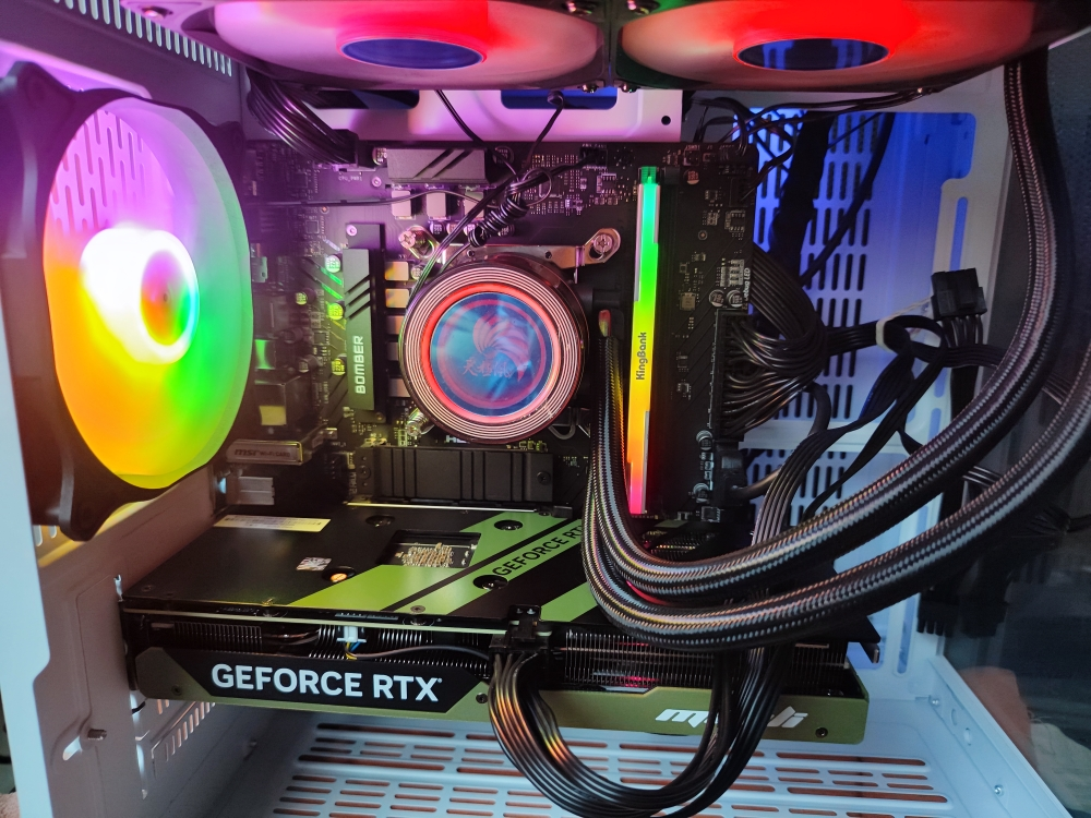 i5 12600KF/RTX4060Ti 8G独显DIY电脑主机游戏电竞直播带货办公设计电脑主机组装台式电脑台式组装机晒单图