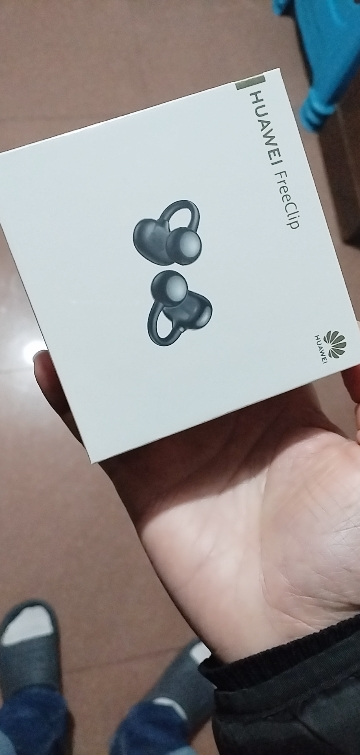 华为/HUAWEI FreeClip 耳夹耳机 开放式不入耳无线蓝牙耳机 稳固舒适佩戴 8小时连续播放 星空黑晒单图